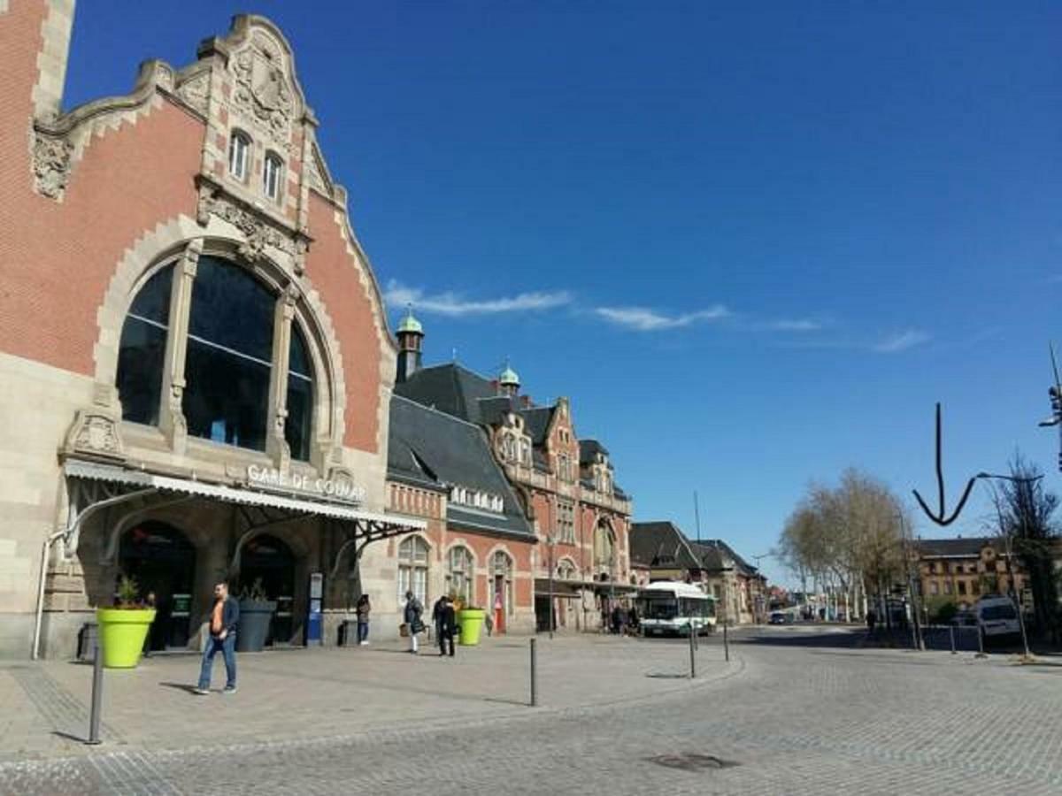Studio De Charme Au Pied De La Gare Daire Colmar Dış mekan fotoğraf