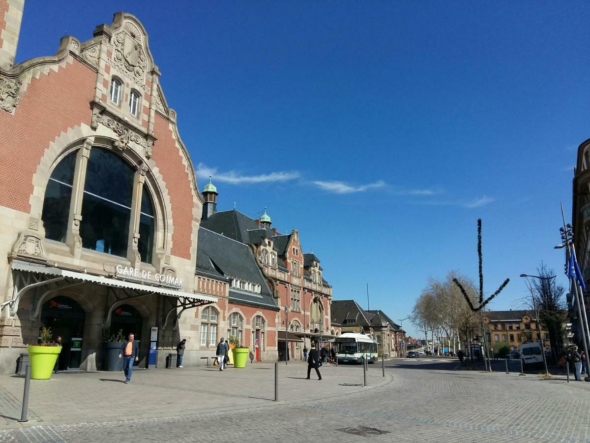 Studio De Charme Au Pied De La Gare Daire Colmar Dış mekan fotoğraf